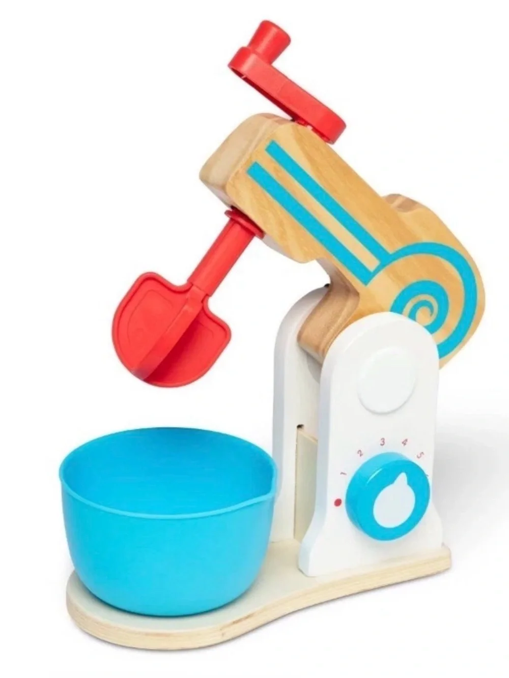 Melissa & Doug Make a Cake Wooden 11pc Mixer Set Complete EUC